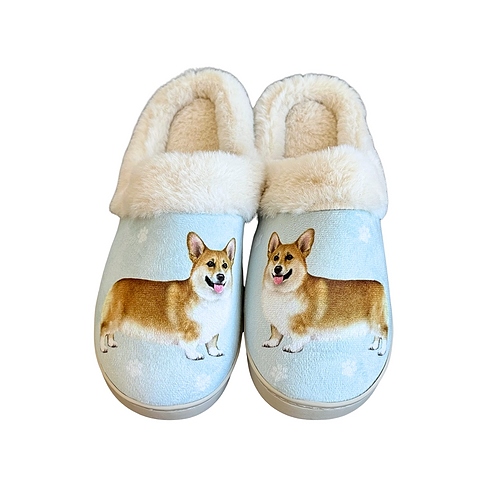 Breed Snugg Slippers - Welsh Corgi