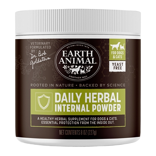 Earth Animal - Nature's Protection™ Flea & Tick Daily Herbal Internal Powder - Yeast Free