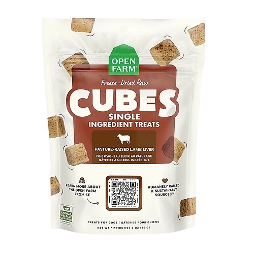 Open Farm - Freeze Dried Cubes - Lamb Liver