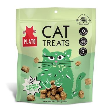 Plato - Air Dried Treats - Chicken & Catnip