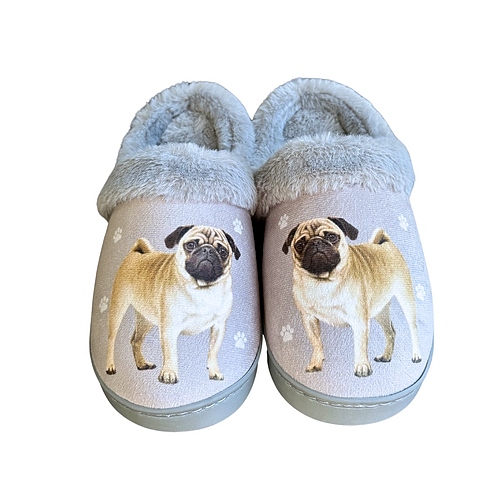 Breed Snugg Slippers - Pug