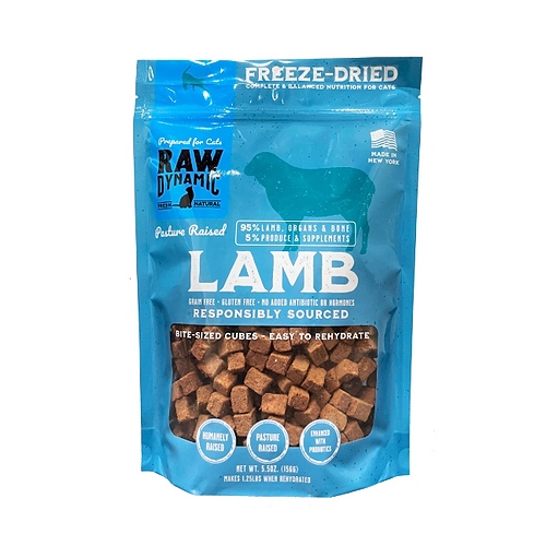 Raw Dynamic - Lamb Freeze-Dried Raw Cat Food