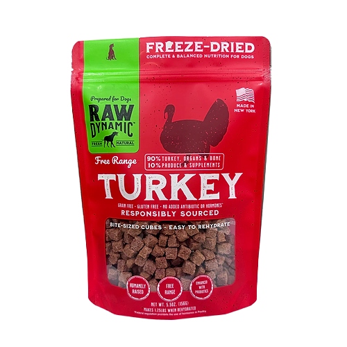 Raw Dynamic - Freeze Dried Morsels - Turkey