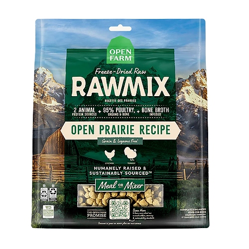 Open Farm - RawMix - Open Prairie Freeze Dried Raw