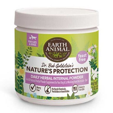 Earth Animal - Nature's Protection™ Flea & Tick Daily Herbal Internal Powder - Yeast Free