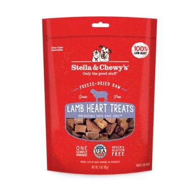Stella & Chewy's Single Ingredient Lamb Heart Treats