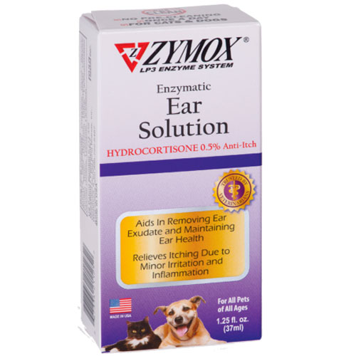 Zymox hydrocortisone hotsell ear solution