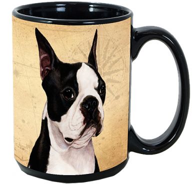My Faithful Friends Mug - Boston Terrier