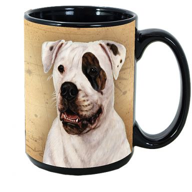 My Faithful Friends Mug - American Bulldog