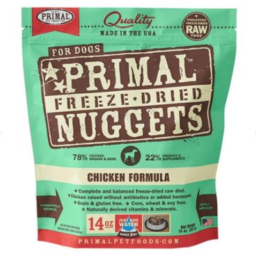 Primal Pet Foods Raw Canine Chicken Freeze-Dried Formula 14oz