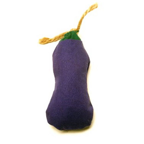 Vermont Homegrown® Catnip Toys - Refillable Eggplants