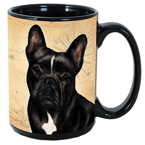 My Faithful Friends Mug - French Bulldog (Black)