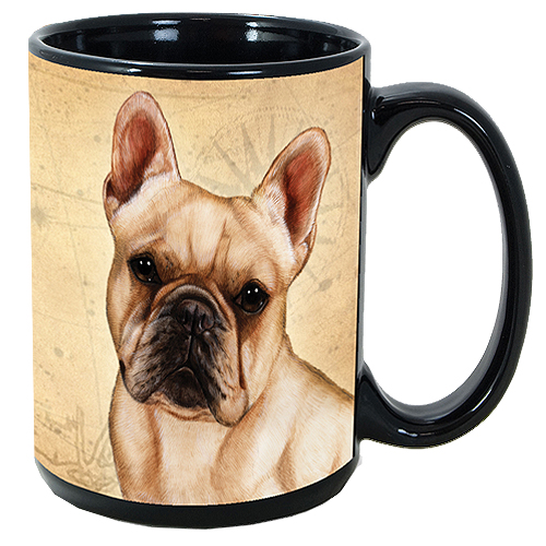 My Faithful Friends Mug - French Bulldog (Cream)