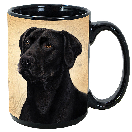 My Faithful Friends Mug - Labrador Retriever (Black)